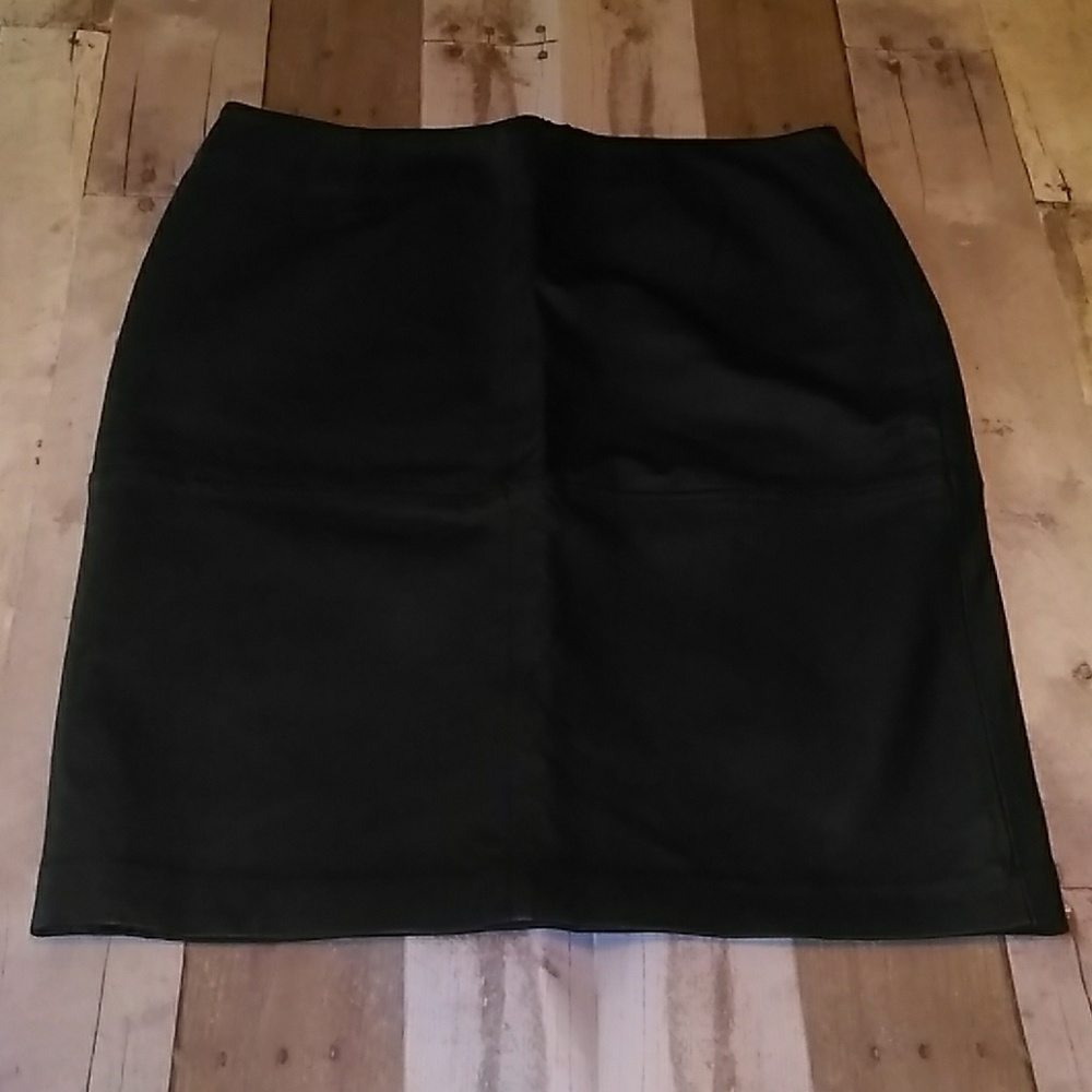 Newport News Leather Skirt